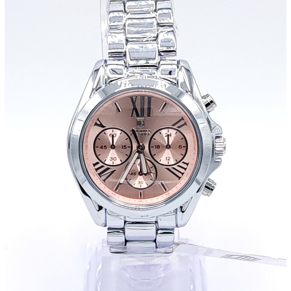 Invicta Prestige MPW0195 Women's Pink Dial Steel Roman